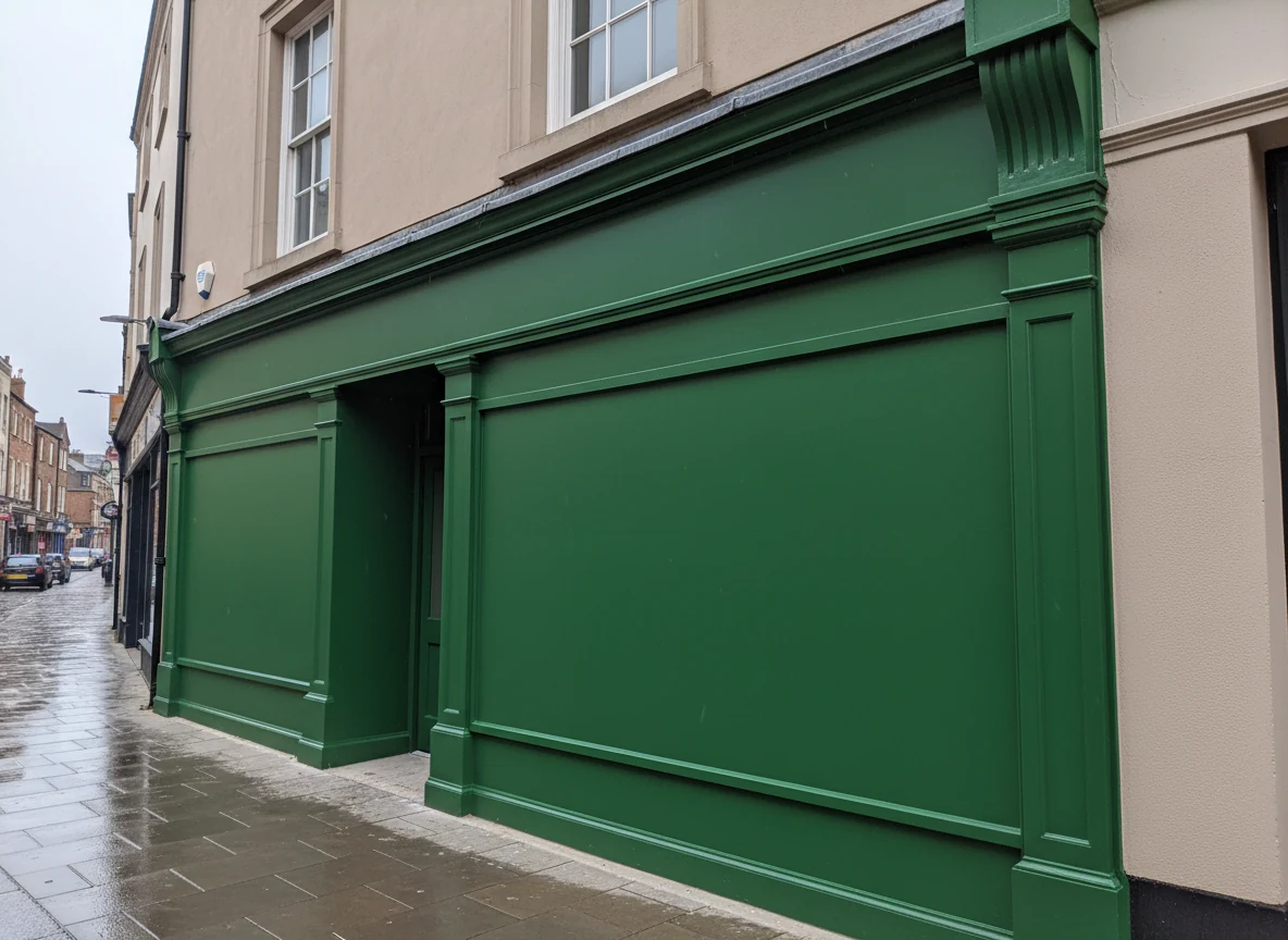 Decorating team at work in Nottingham