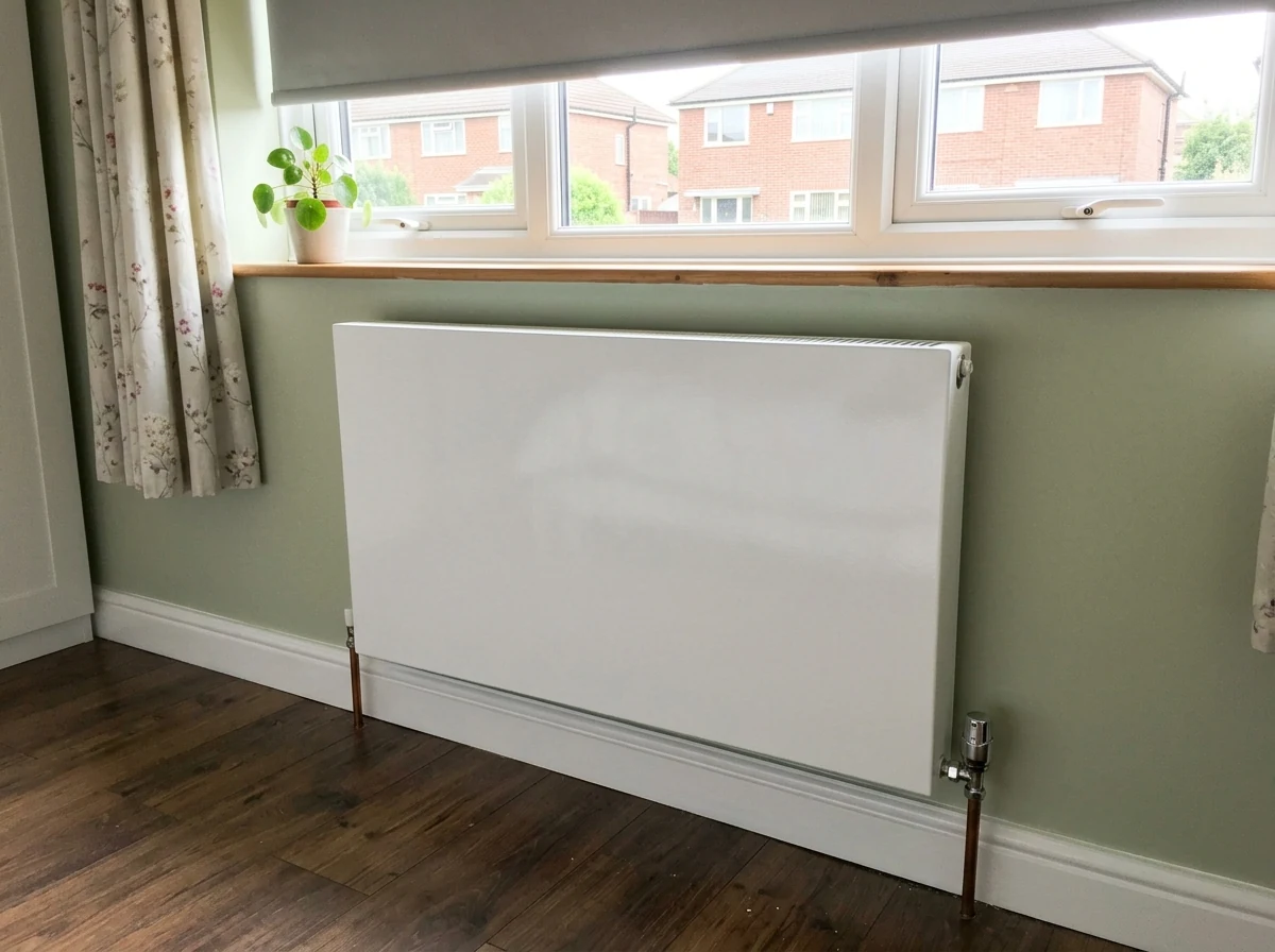 Cast-iron radiator painting in Nottingham