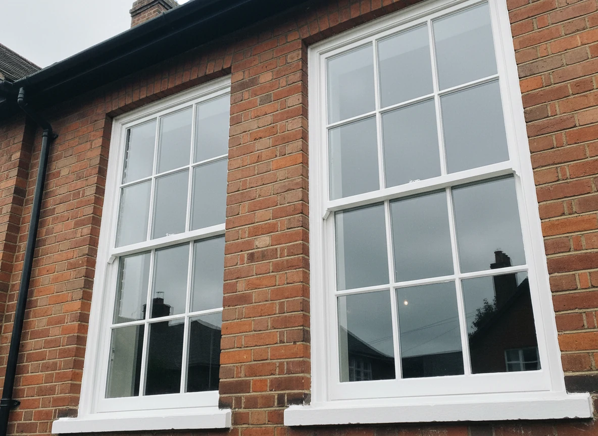 Window frame painting in Nottingham by Robin Decorators