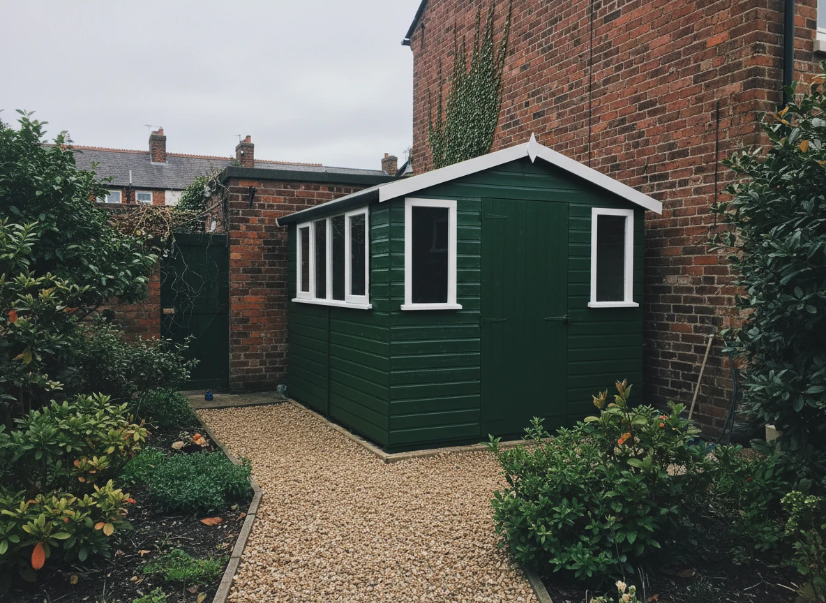 shed-painting-1-nottingham-robin-decorators Shed painting in Nottingham by Robin Decorators, timber treatment