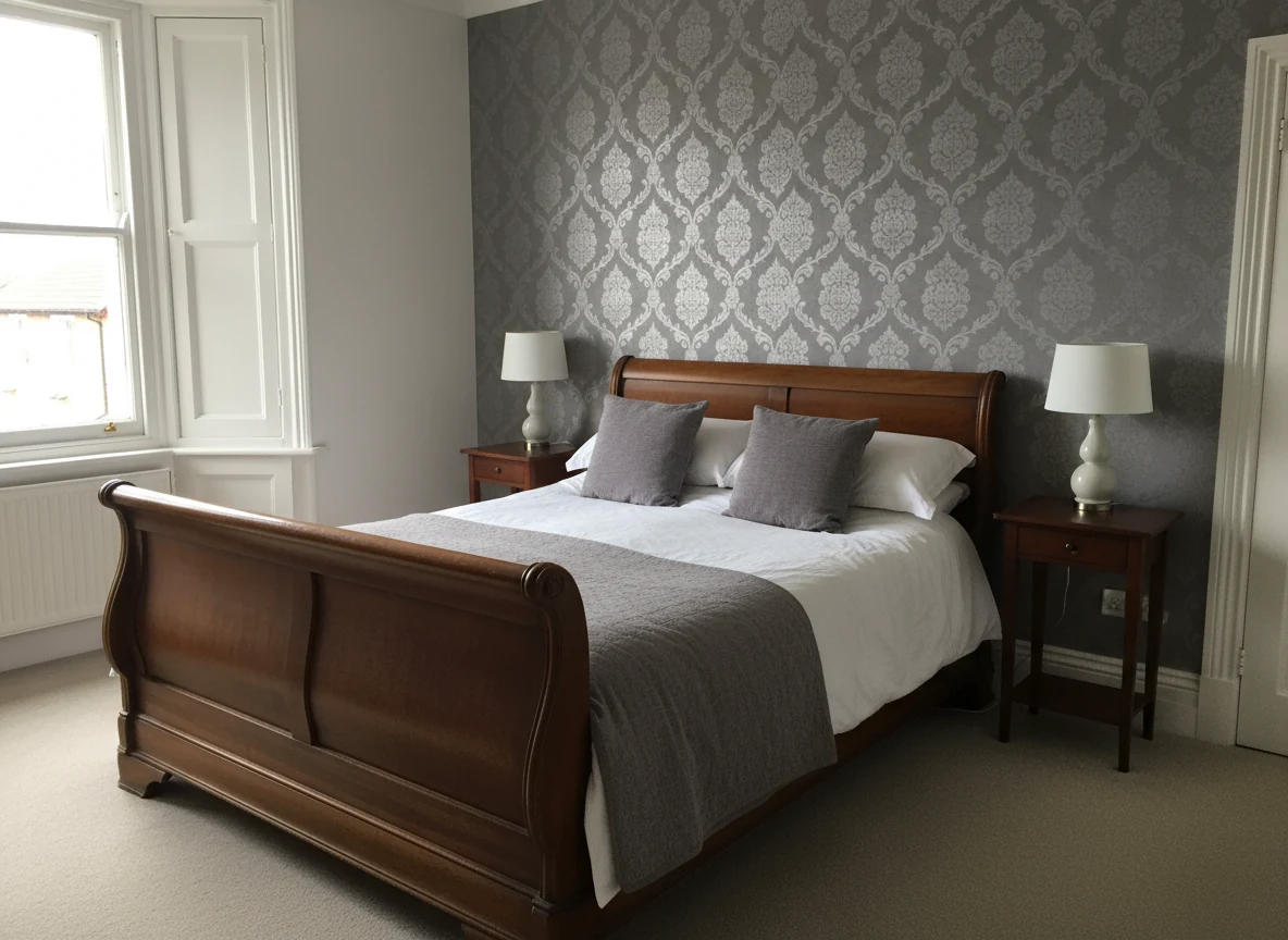 Professional wallpaper installation in Nottingham by Robin Decorators